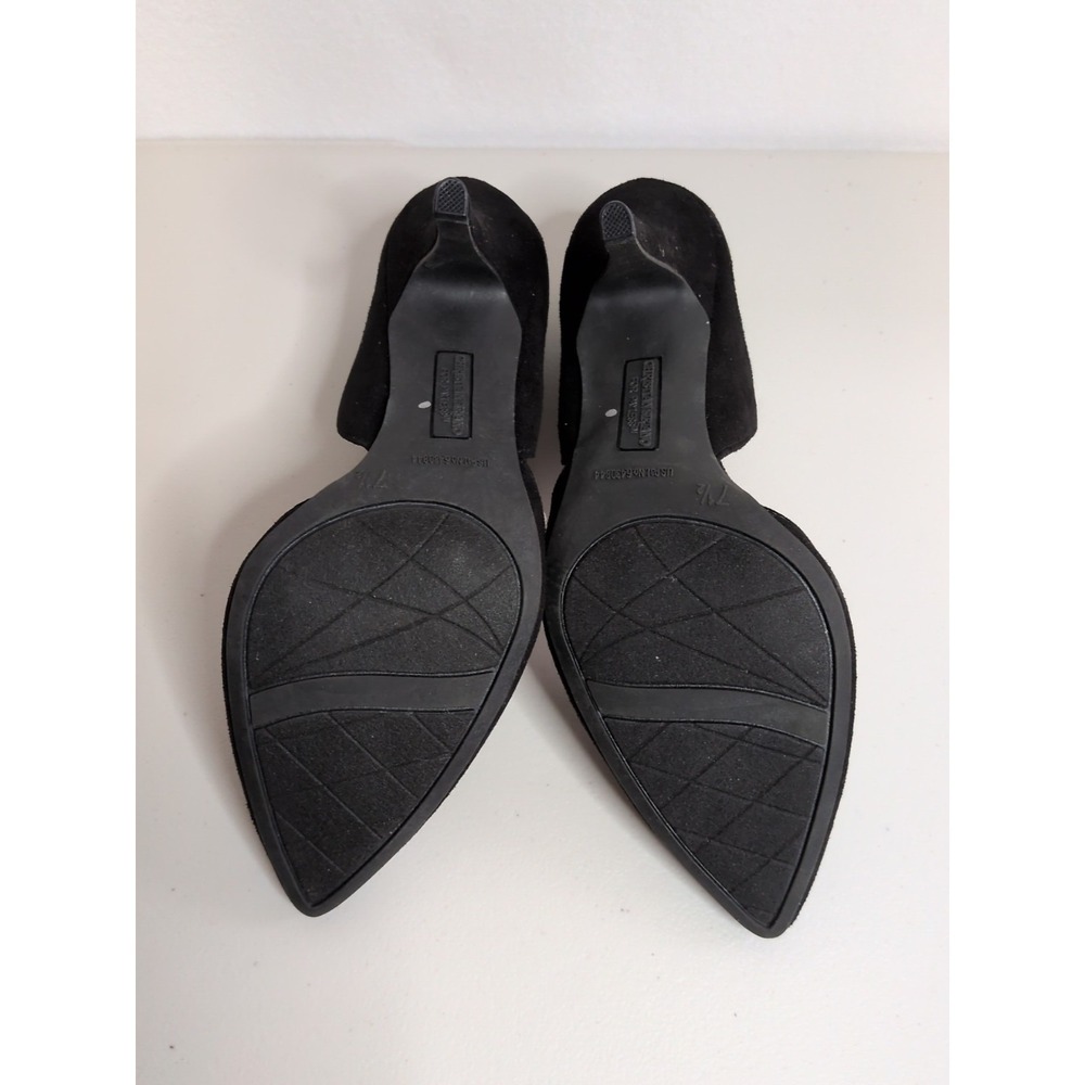 Christian Siriano for Payless "Halle" D'Orsay Pumps Stilleto Heels Black Sz 7.5 - Picture 6 of 8